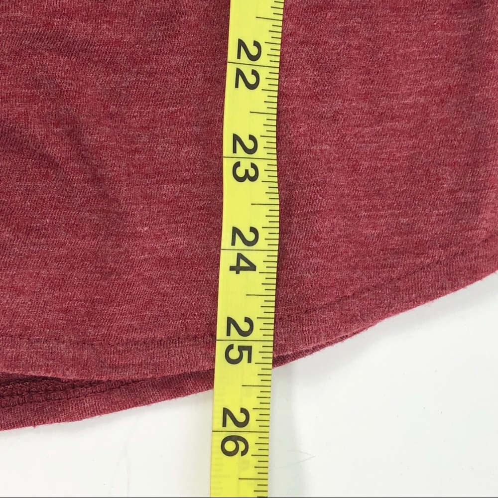 Lucky Brand Red Medallion Boho T-Shirt S - Picture 6 of 7